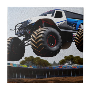 Start von Monster Truck, Keramik Fliese