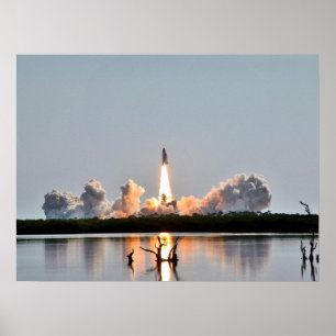 Start von Space Shuttle Discovery (STS-114) Poster