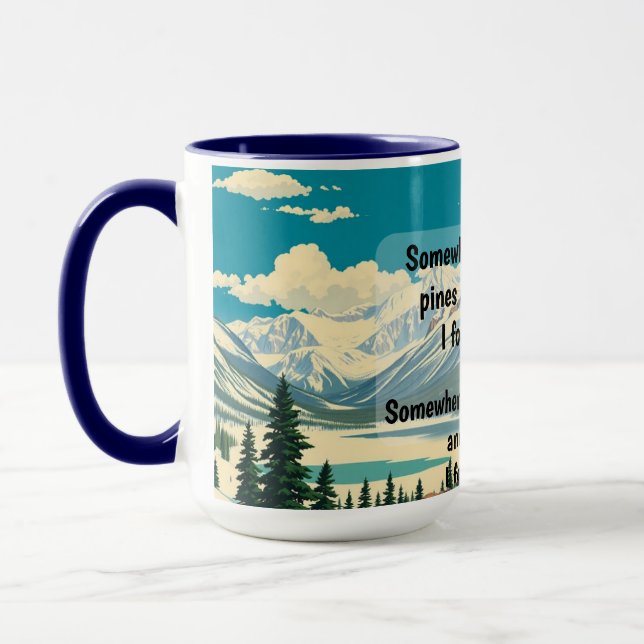 Start your morning in a state of mountain grace. T Tasse (Links)