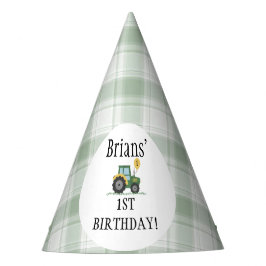Start Your Tractor Party Hat Partyhütchen