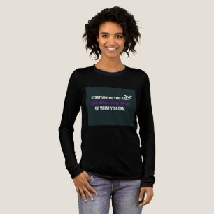Starte dort, wo du bist T-Shirt dunkel Tri-Blend Shirt
