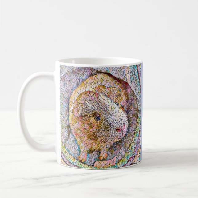 Starten der rechten Guinea Schweinegrippe-Tasse Kaffeetasse (Links)