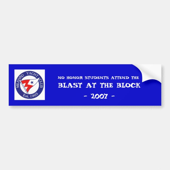 STARTEN SIE AM BLOCK 2007 -,… AUTOAUFKLEBER (Vorne)