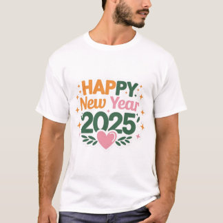 Starten Sie das Jahr 2025 in Comfort Men's Basic T T-Shirt