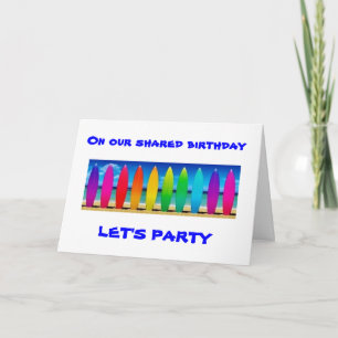 STARTEN SIE DAS PARTY, UM UNSEREN GEMEINSAMEN GEBU KARTE