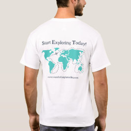Starten Sie die Erforschung des heutigen männliche T-Shirt