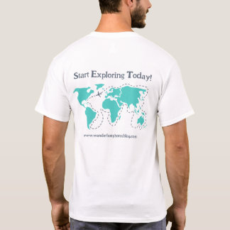 Starten Sie die Erforschung des heutigen männliche T-Shirt