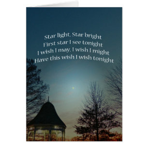 Starten Sie die helle Star-Karte.