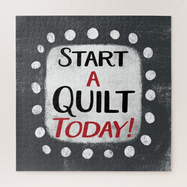 Starten Sie heute ein Quilt-Puzzle (Vertikal)