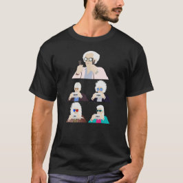 Starten Sie von der Vergangenheit - zurück zu den T-Shirt
