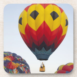 Starten von Heißluftballons Getränkeuntersetzer