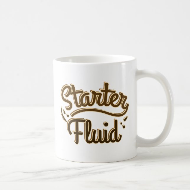 Starter Fluid Kaffeetasse (Rechts)