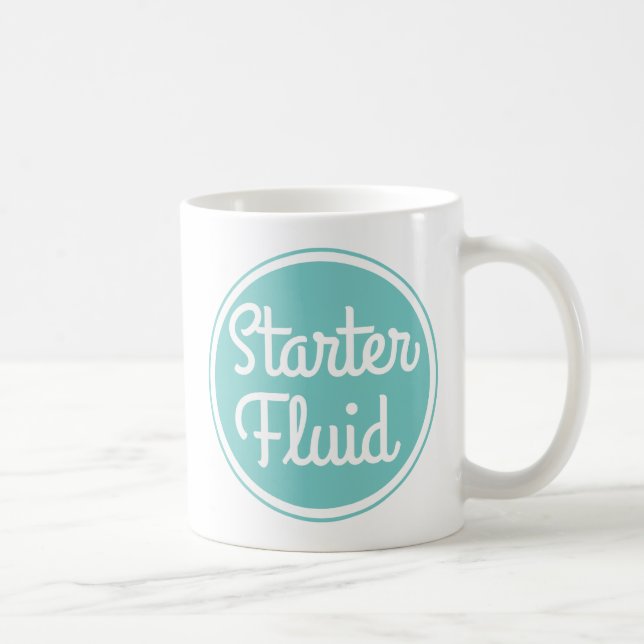 Starter Fluid-Tasse Kaffeetasse (Rechts)
