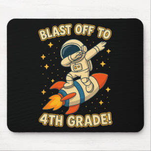 Startet ab 4. Klasse Rakete Dab Weltraum Kühle Sch Mousepad