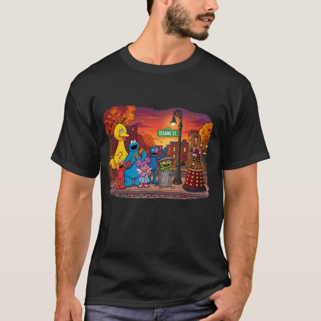STARTET NACHBARSCHAFTSSCANNING T-Shirt (Vorderseite)
