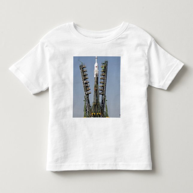 Startgerüste werden angehoben kleinkind t-shirt (Vorderseite)