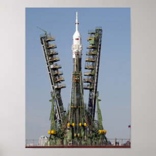 Startgerüste werden angehoben poster