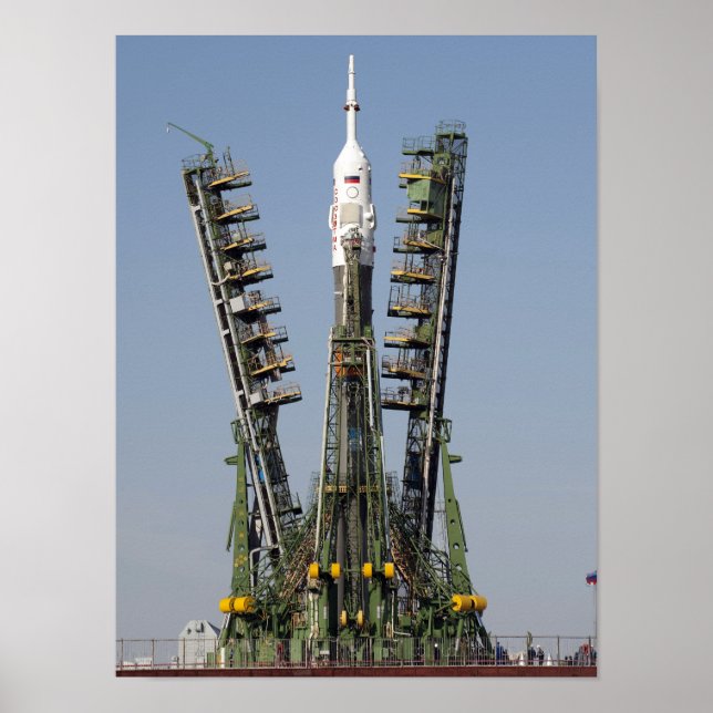 Startgerüste werden angehoben poster (Vorne)