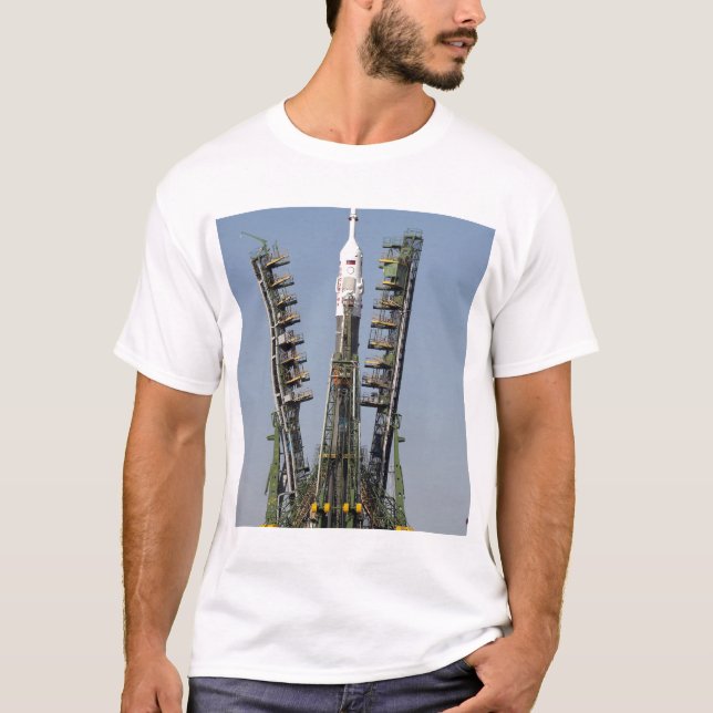 Startgerüste werden angehoben T-Shirt (Vorderseite)