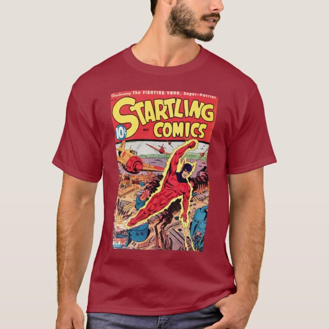 Startling Comics #33 T-Shirt (Vorderseite)