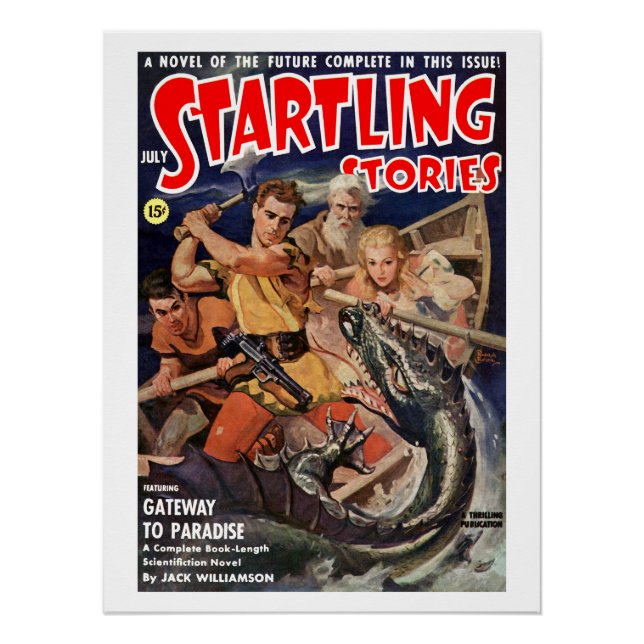 Startling Stories (Juli 1941) Poster (Vorderseite)