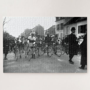 Startlinie der Paris-Roubaix-Radtouren 1908