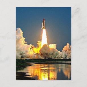 Startplatz Cape Canaveral Florida Postkarte