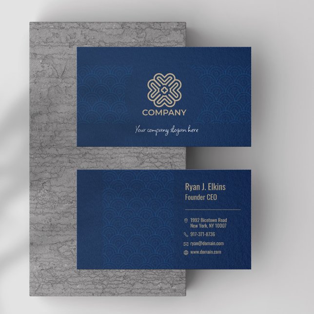 Startup moderne, PDG et Carte de visite fondateur (Créateur téléchargé)