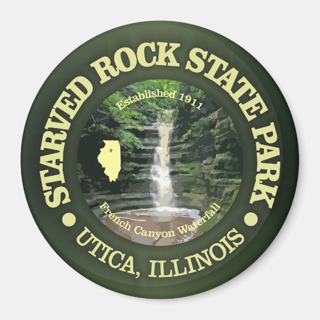 Starved Rock SP Magnet (Vorne)