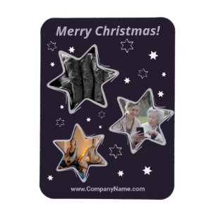 Stary Custom Senior Home Pflege Fotos Weihnachten Magnet
