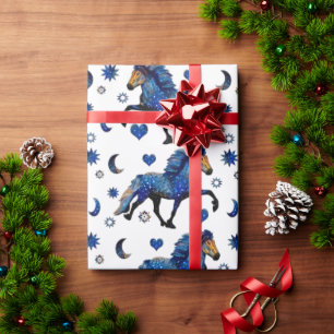 Stary Night Charismatic Tolting isländischen Pferd Geschenkpapier