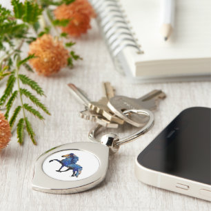 Stary Night Charismatic Tolting isländischen Pferd Schlüsselanhänger