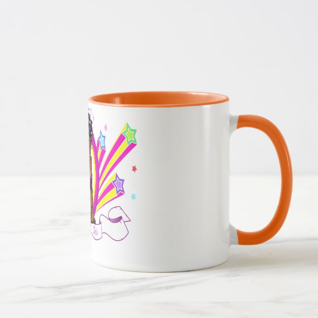 "Starz" Art Wecker-Tasse Tasse (Rechts)