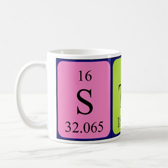 Stas Periodenname Tasse (Links)