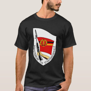 Stasi, Ministerium für Staat und Sicherheit, DDR T-Shirt