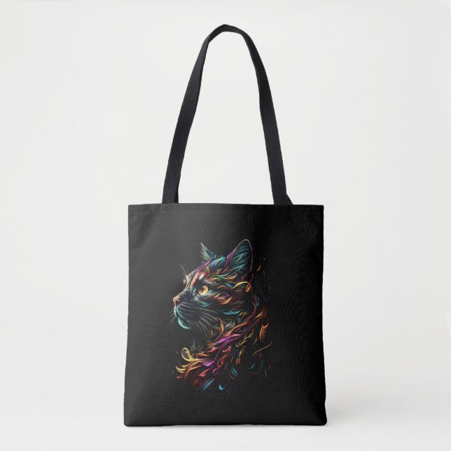 State Feline Profil Tasche (Vorderseite)