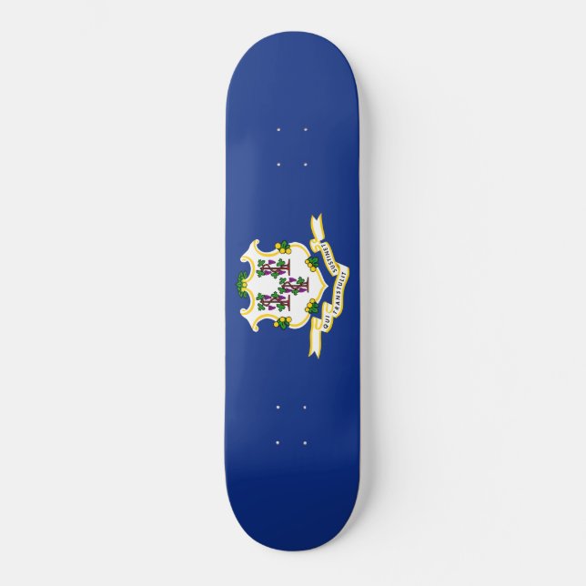 State Flag of Connecticut Skateboard (Vorderseite)