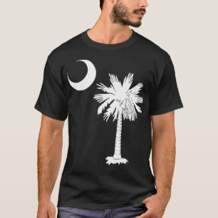 State Flag Palmetto Tree Crescent M T-Shirt