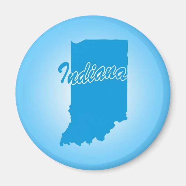 State Indiana Magnet (Vorne)