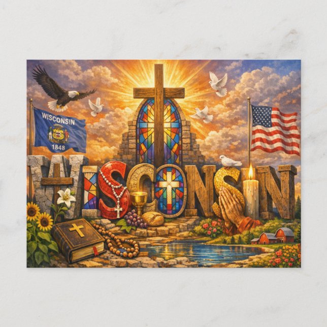 State of Grace Spiritual Postcard  Postkarte (Vorderseite)