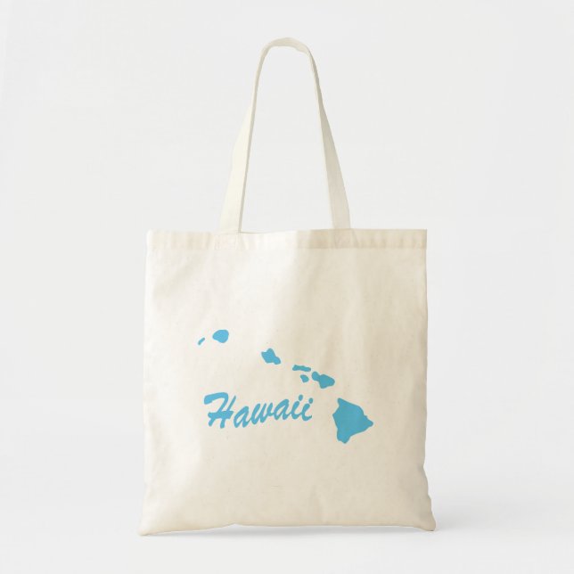 State Of Hawaii Shape Tragetasche (Vorne)