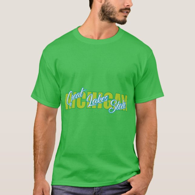 State of Michigan1 T-Shirt (Vorderseite)