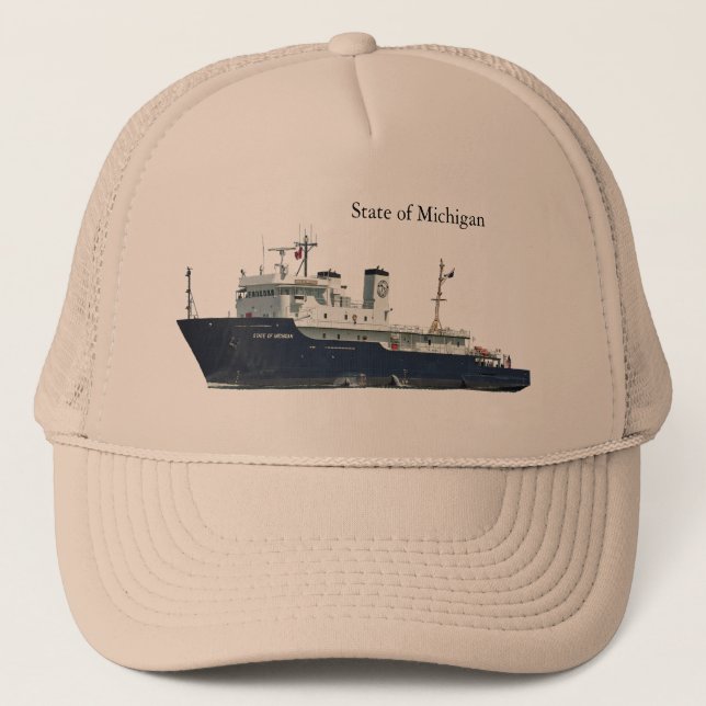 State of Michigan trucker hat Truckerkappe (Vorderseite)