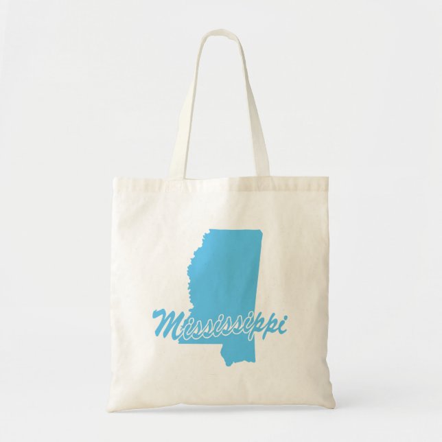 State Of Mississippi Shape Tragetasche (Vorne)