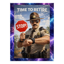 State trooper to retire law-enforcement poster