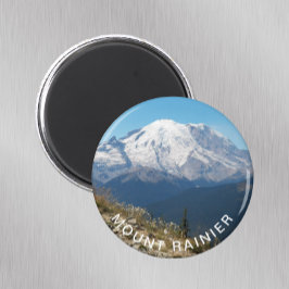 Stated Mount Rainier Landschaft Magnet