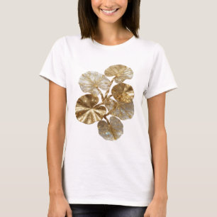 Statement Gold ABSTRACT ART Statement T-Shirt