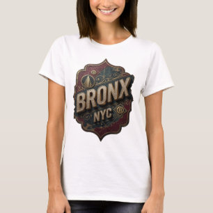 Statement Gold BRONX NYC Benutzerdefiniertes T-Shi T-Shirt