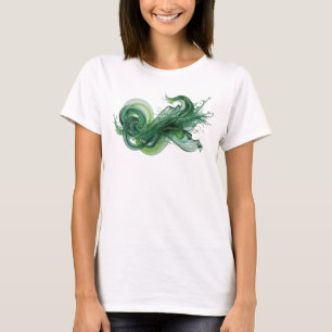 Statement Grün ABSTRACT ART Design T-Shirt