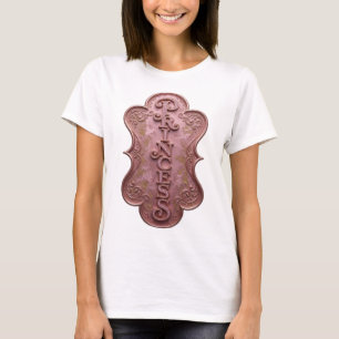 Statement Pinke PRINCESS Gestaltung T-Shirt